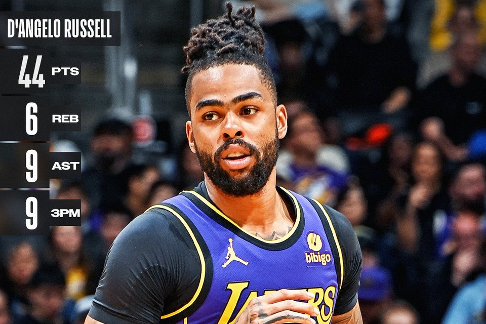 尼克斯血洗勇士B队,拉塞尔高光表现的简单介绍 尼克斯血洗勇士B队,拉塞尔高光表现的简单介绍